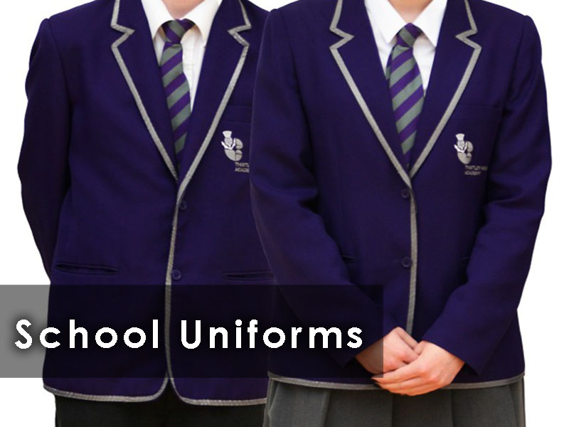 A<sup>&</sup>S Specialty of Uniforms can offer complete range of School uniforms for a large number of Private and State Owned schools.